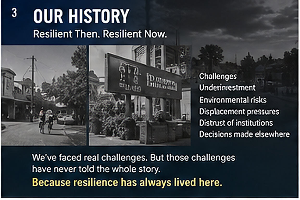 Historic community imagery
